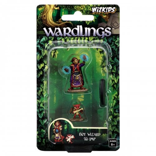 WizKids Wardlings Miniatures (Wave 2) - Boy Wizard and Imp