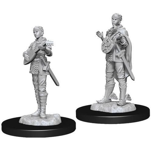 D&D Nolzur's Marvelous Miniatures - Half-Elf Female Bard (73538)