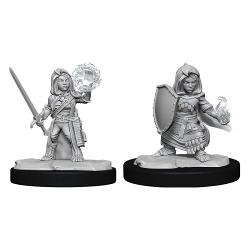 Pathfinder Battles Deep Cuts Unpainted Miniatures (Wave 14) - Halfling Cleric Female