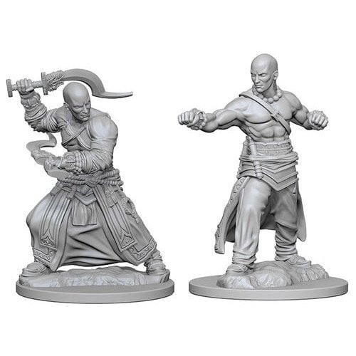 Pathfinder Battles Deep Cuts - Human Male Monk (72612)