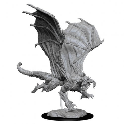 D&D Nolzur's Marvelous Miniatures - Young Black Dragon (73682)