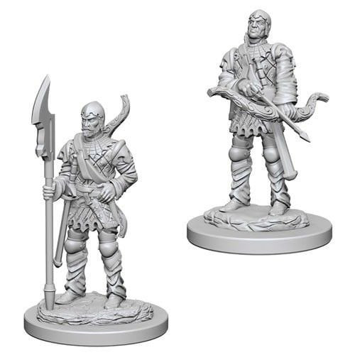 Pathfinder Battles Deep Cuts Unpainted Miniatures (Wave 4) - Town Guards