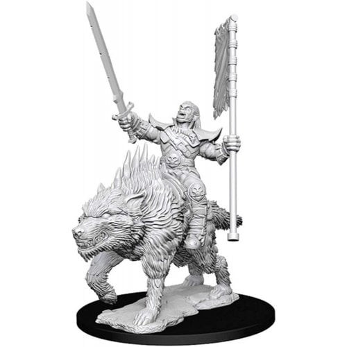 Pathfinder Battles Deep Cuts - Orc on Dire Wolf (73547)