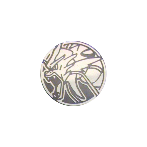 Black & Silver Clear Mega Gyarados Coin