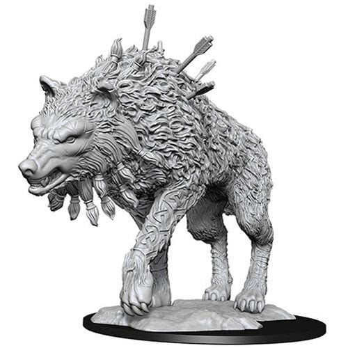 Magic: The Gathering Unpainted Miniatures - Cosmo Wolf (90281)