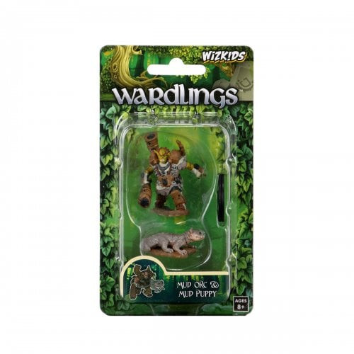 WizKids Wardlings Miniatures (Wave 4) - Mud Orc & Mud Puppy