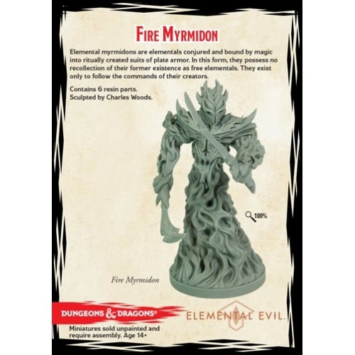 Dungeons & Dragons Collector's Series: Elemental Evil - Fire Myrmidon