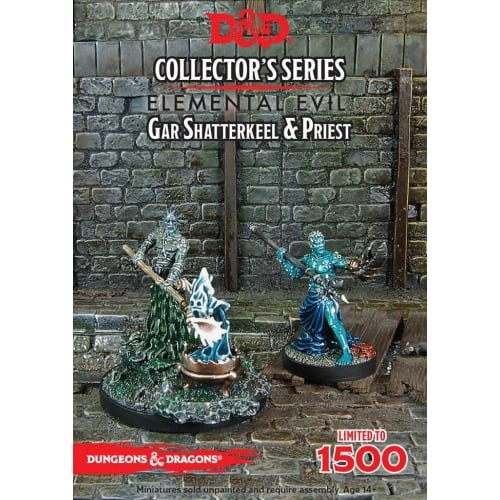 Dungeons & Dragons Collector's Series: Elemental Evil - Gar Shatterkeel & Water Priest