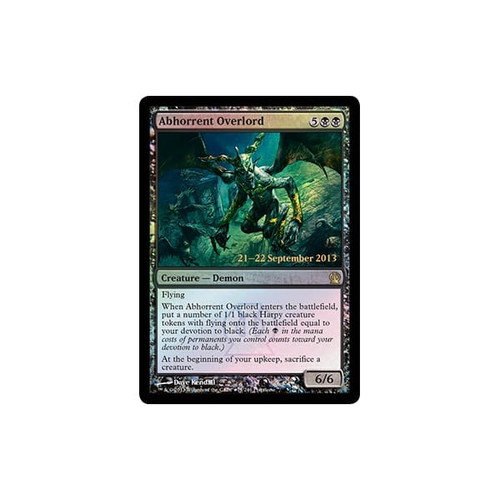 Abhorrent Overlord (Theros Prerelease foil)