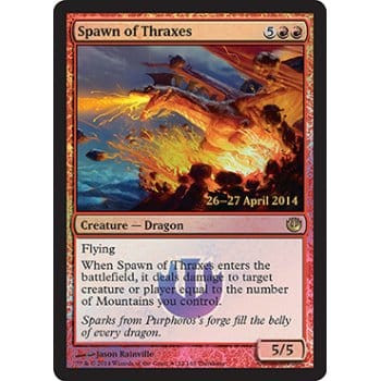 Spawn of Thraxes (Journey into Nyx Prerelease foil)