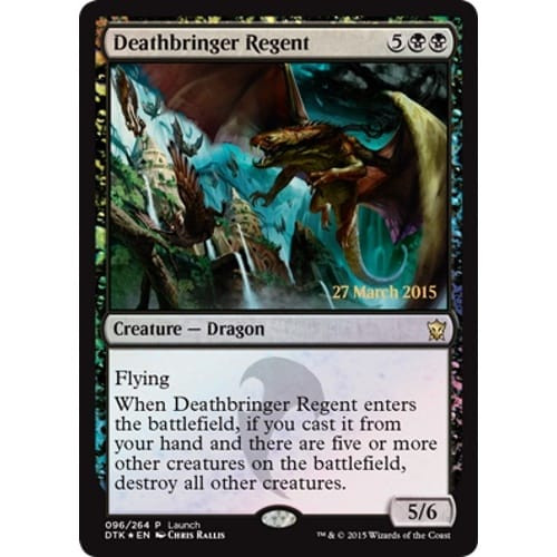 Deathbringer Regent (Dragons of Tarkir Launch foil)