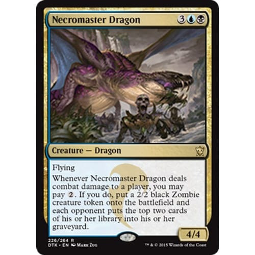 Necromaster Dragon (Dragons of Tarkir Intro Pack Promo)