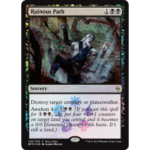 Ruinous Path (Battle for Zendikar Buy a Box Promotion)
