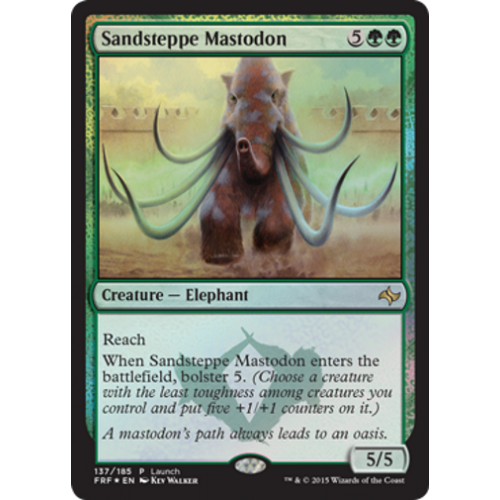 Sandsteppe Mastodon (Fate Reforged Launch foil)