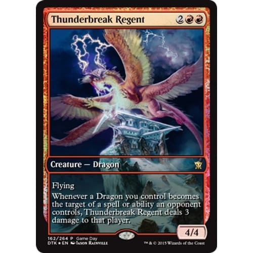 Thunderbreak Regent (Dragons of Tarkir Game Day foil) | Promotional Cards