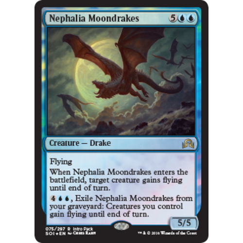 Nephalia Moondrakes (Shadows over Innistrad Intro Pack Promo)