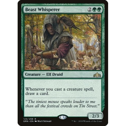 Beast Whisperer (Promo Pack foil) | Promotional Cards
