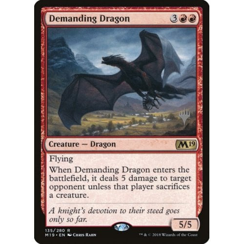 Demanding Dragon (Promo Pack foil)