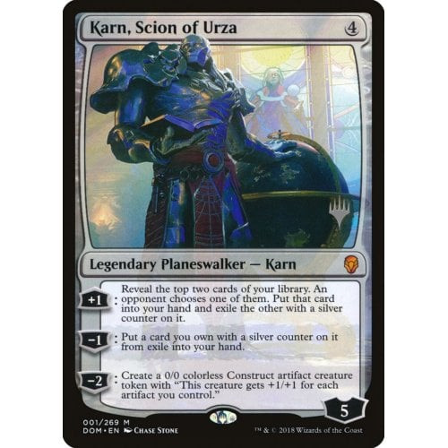 Karn, Scion of Urza (Promo Pack foil) | Promotional Cards