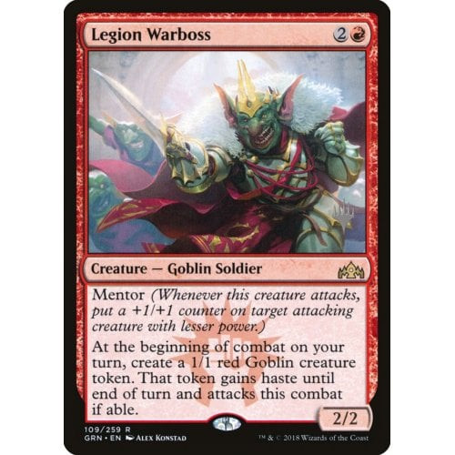 Legion Warboss (Promo Pack foil) | Promotional Cards