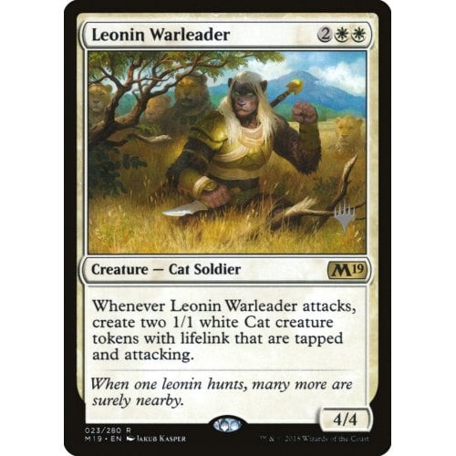 Leonin Warleader (Promo Pack non-foil)