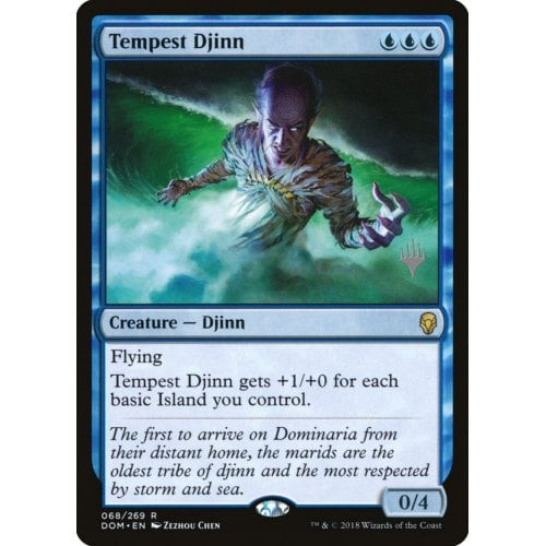 Tempest Djinn (Promo Pack foil)