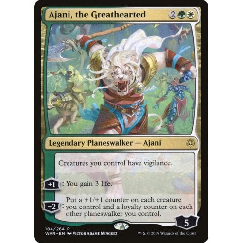 Ajani, the Greathearted (Promo Pack non-foil)