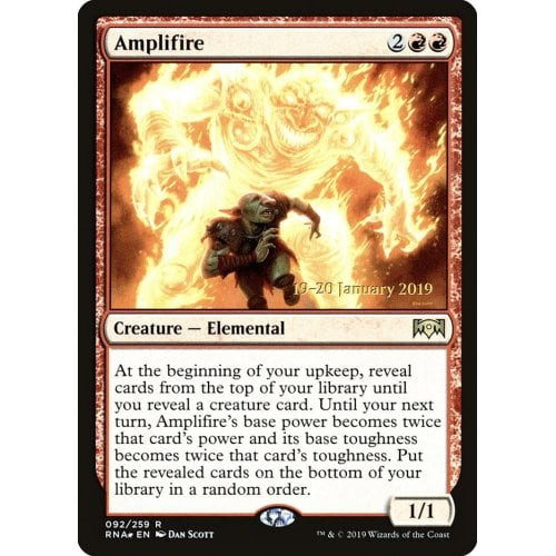 Amplifire (Ravnica Allegiance Prerelease foil) | Promotional Cards