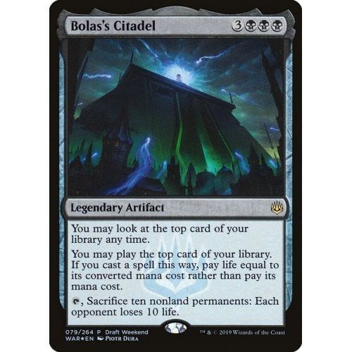 Bolas's Citadel (Draft Weekend Promo foil) | Promotional Cards