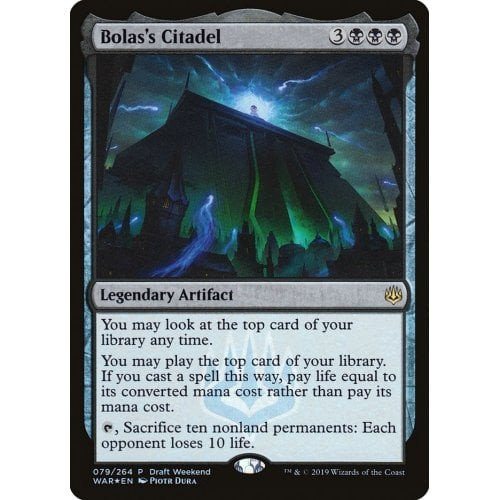 Bolas's Citadel (Draft Weekend Promo foil)