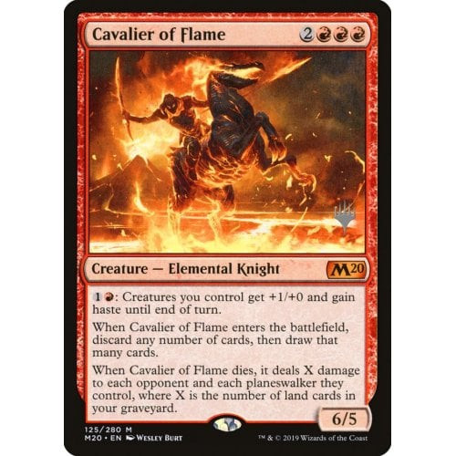 Cavalier of Flame (Promo Pack non-foil)