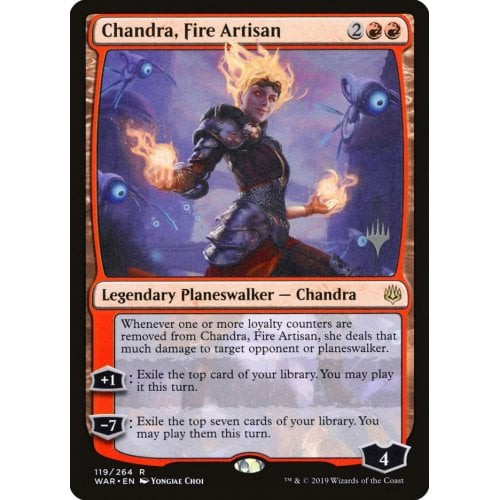 Chandra, Fire Artisan (Promo Pack foil)