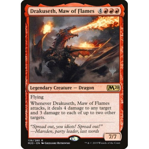 Drakuseth, Maw of Flames (Promo Pack non-foil) | Promotional Cards