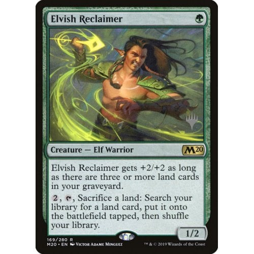 Elvish Reclaimer (Promo Pack foil)