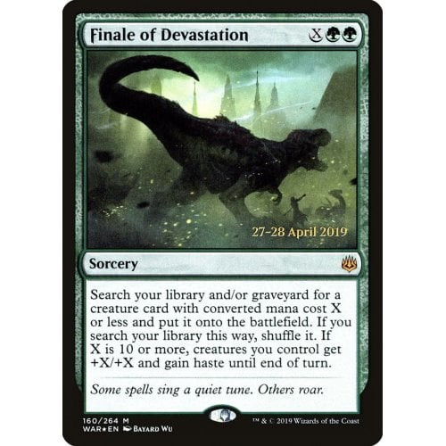 Finale of Devastation (War of the Spark Prerelease foil)