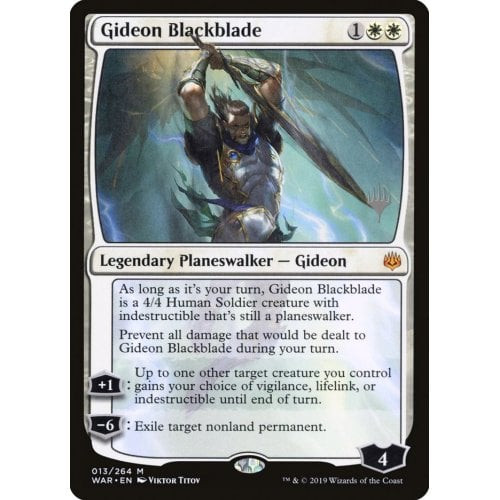 Gideon Blackblade (Promo Pack non-foil)