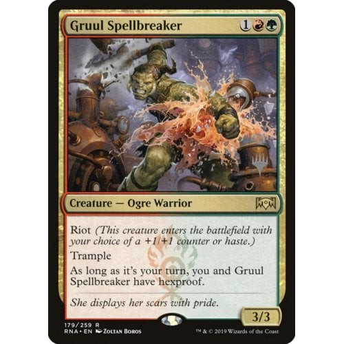 Gruul Spellbreaker (Promo Pack foil) | Promotional Cards