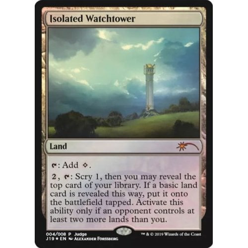 Isolated Watchtower (2019 Judge Foil) | Promotional Cards