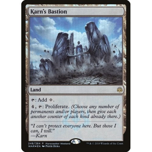 Karn's Bastion (Planewalker Weekend foil Promo)