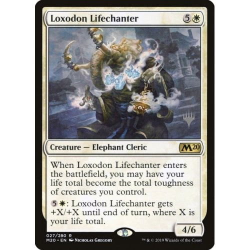 Loxodon Lifechanter (Promo Pack foil) | Promotional Cards