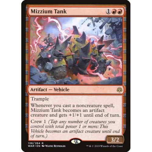 Mizzium Tank (Promo Pack non-foil) | Promotional Cards