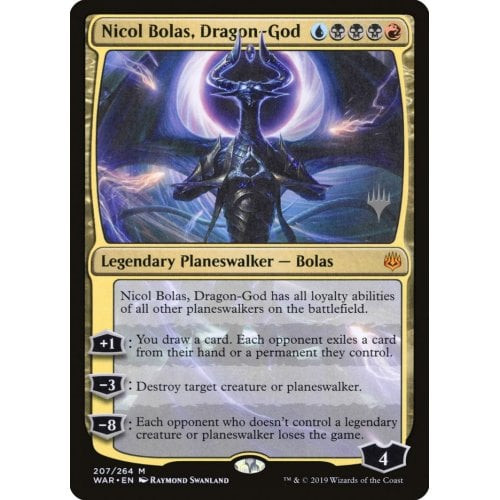Nicol Bolas, Dragon-God (Promo Pack foil) | Promotional Cards