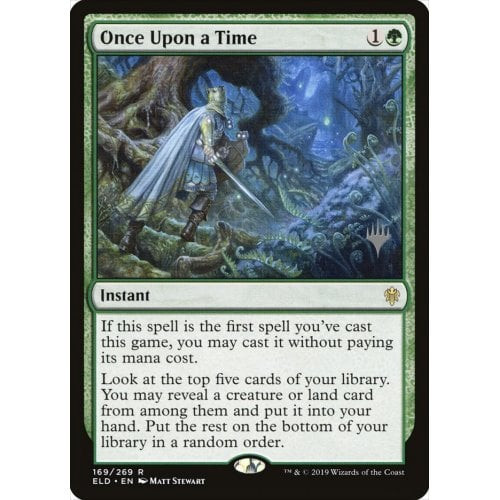 Once Upon a Time (Promo Pack non-foil) | Promotional Cards