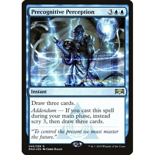 Precognitive Perception (Ravnica Allegiance Prerelease foil)