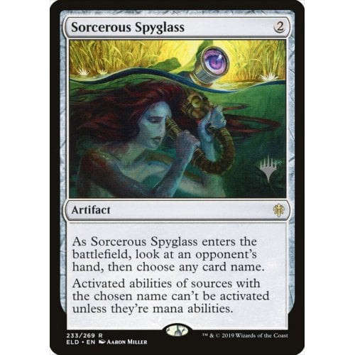 Sorcerous Spyglass (Promo Pack non-foil) | Promotional Cards