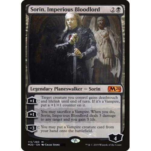 Sorin, Imperious Bloodlord (Promo Pack foil)