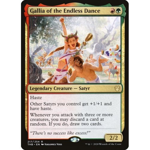 Gallia of the Endless Dance (Promo Pack foil) | Promotional Cards