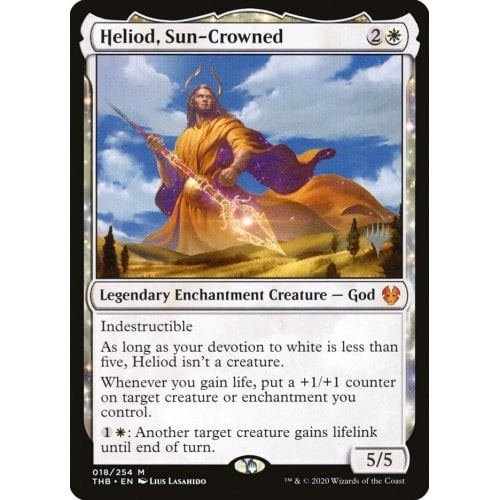 Heliod, Sun-Crowned (Promo Pack non-foil) | Promotional Cards