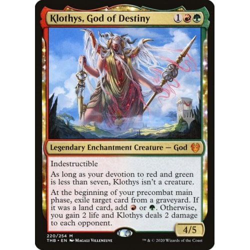 Klothys, God of Destiny (Promo Pack foil) | Promotional Cards