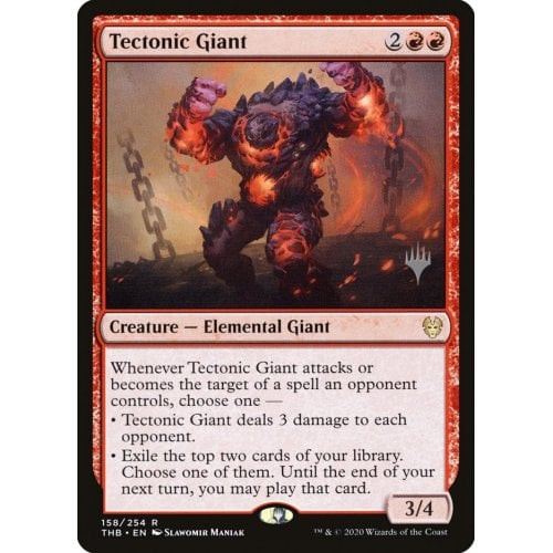 Tectonic Giant (Promo Pack non-foil) | Promotional Cards